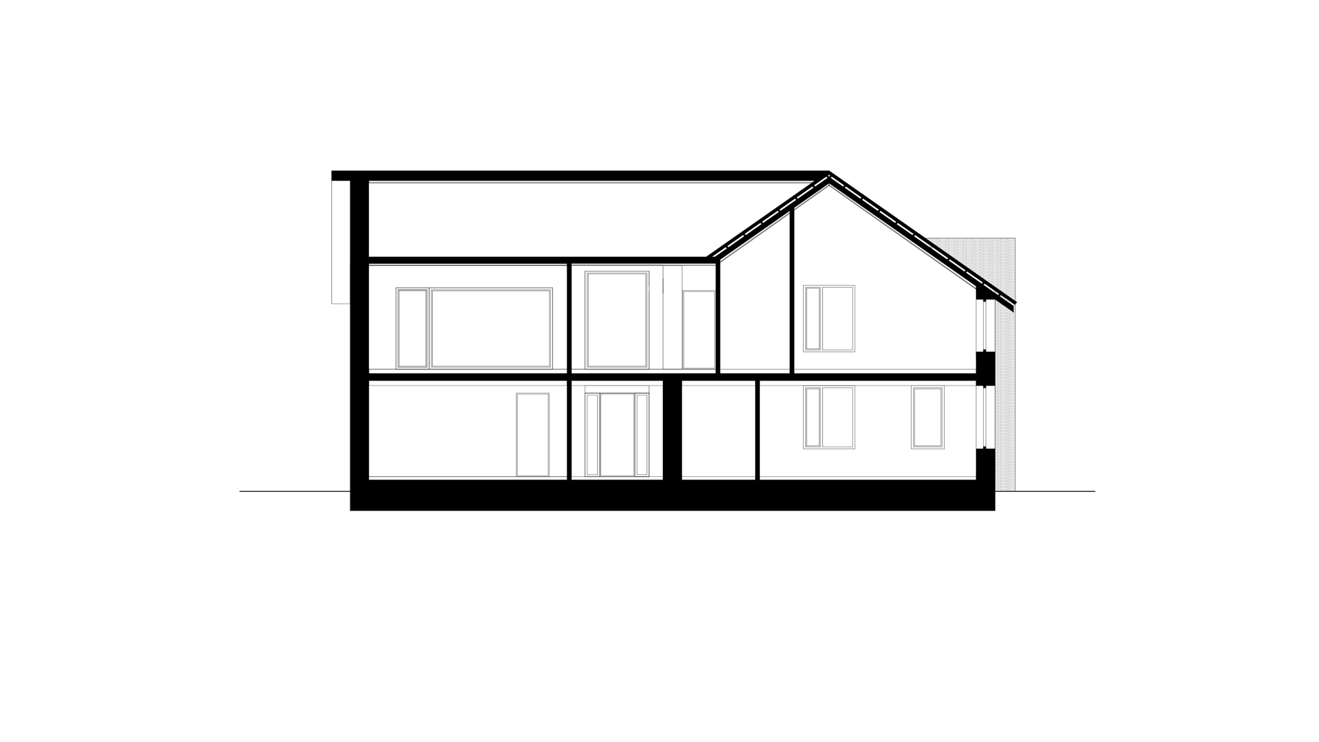 technical plan of the house