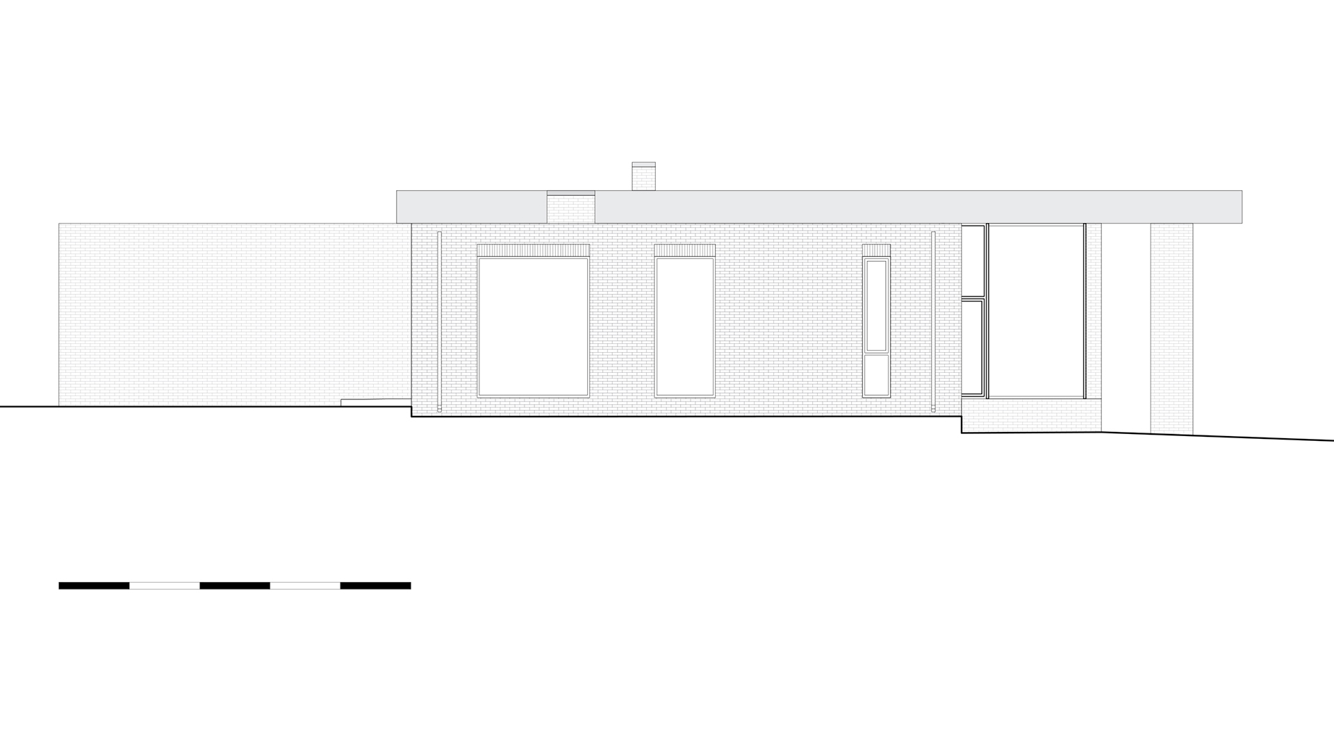 Layout of a private house