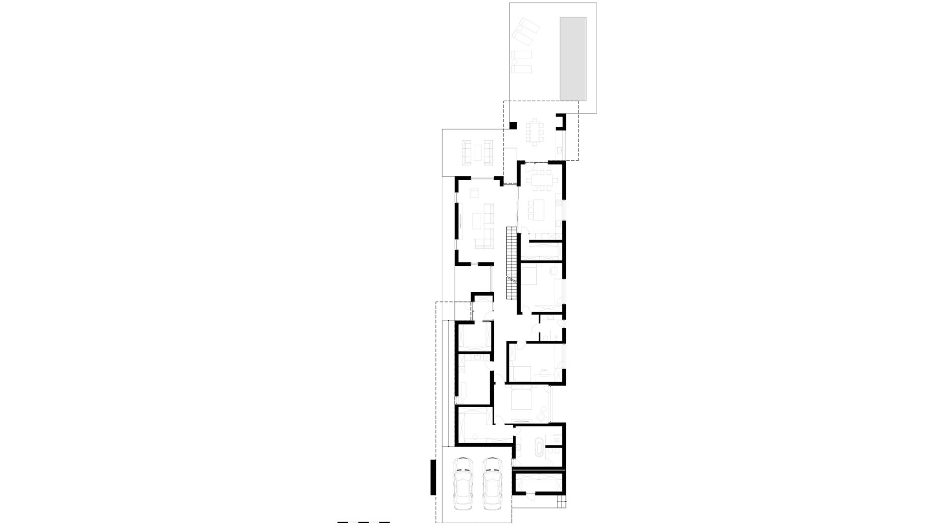 Excellent layout of a two-storey house