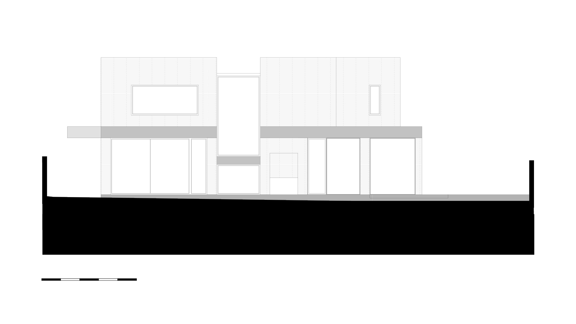 The layout of the house is 2 floors