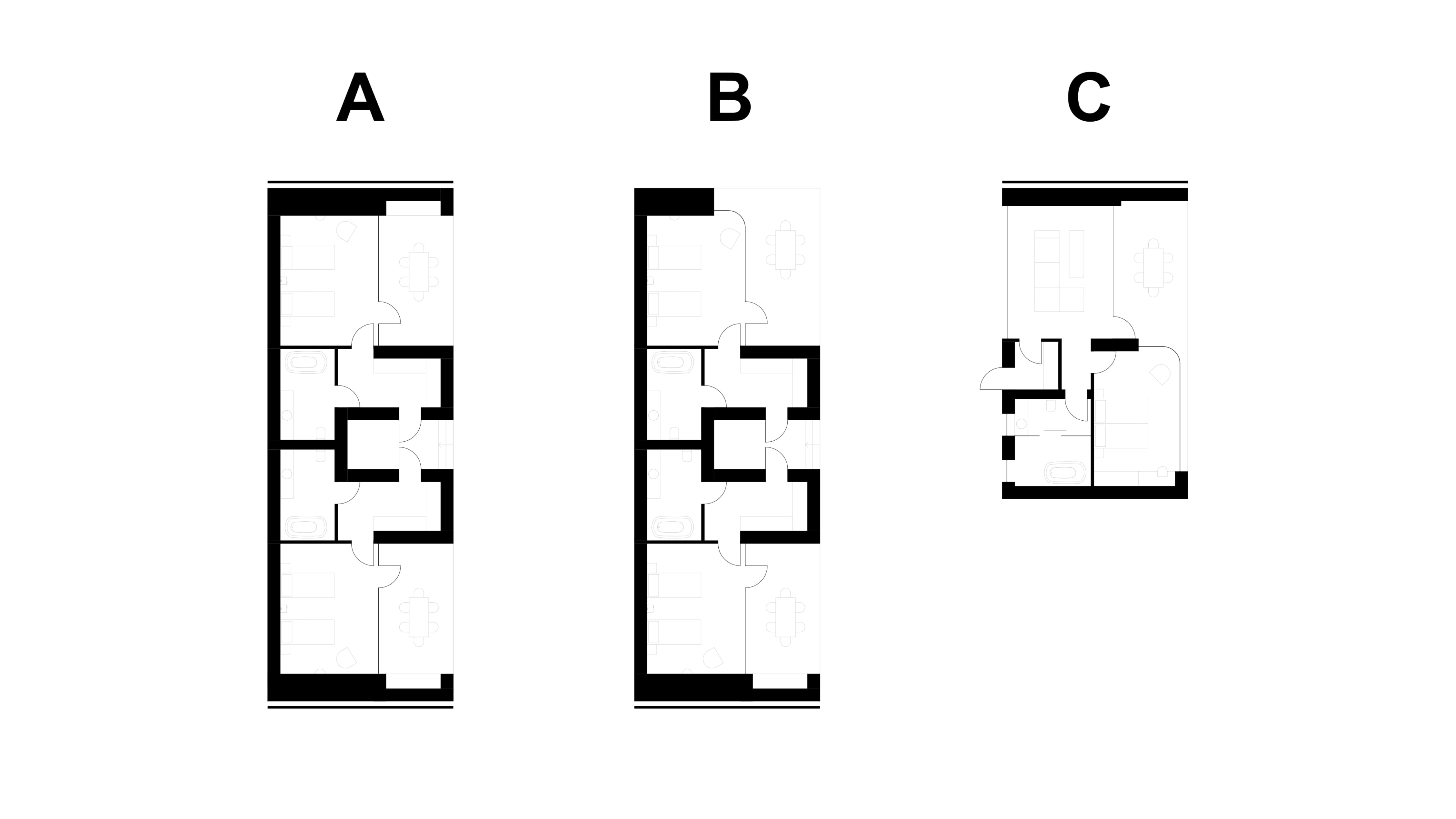 hotel complex layout