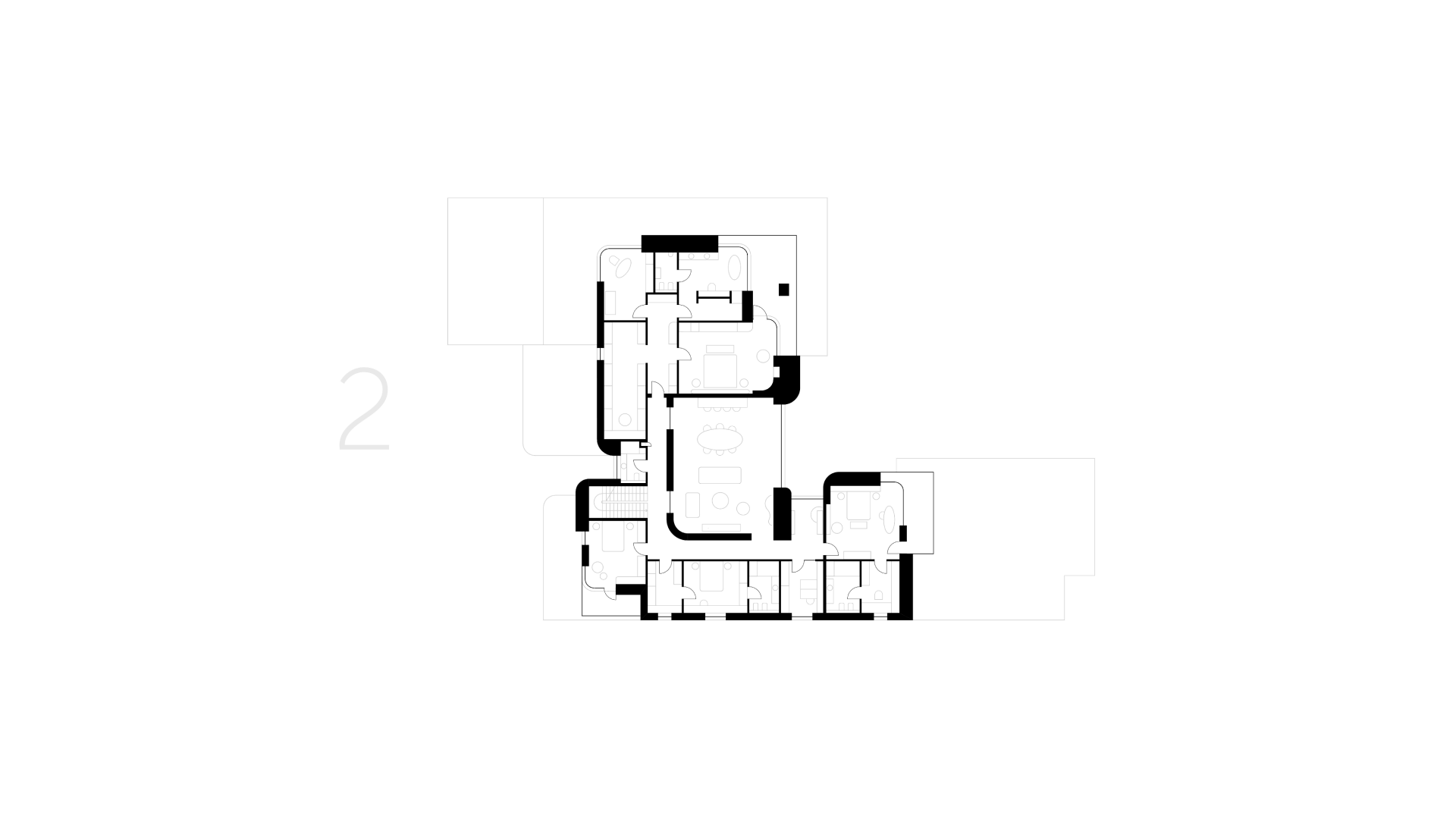 the layout of the house