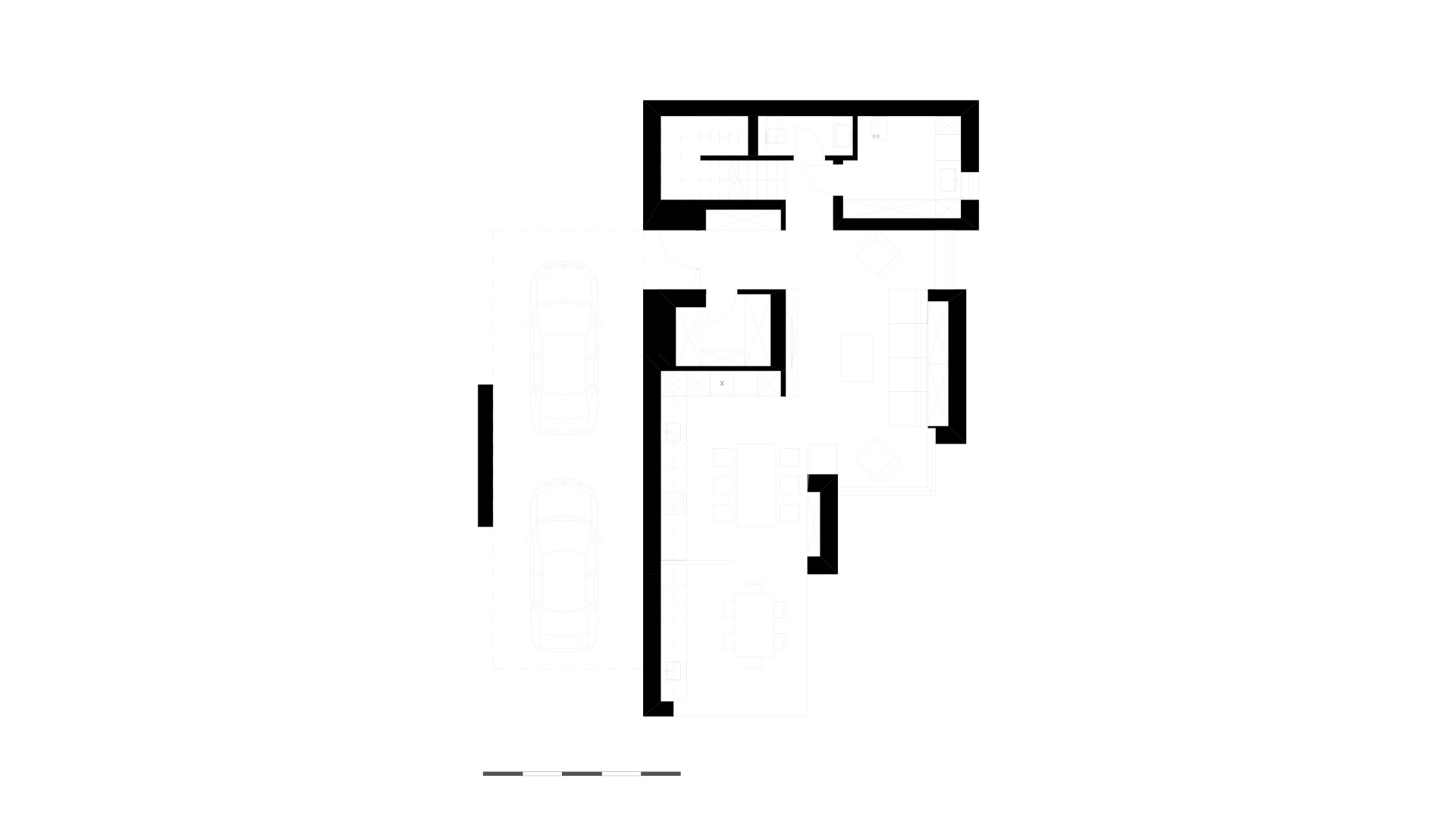 the layout of a cottage settlement