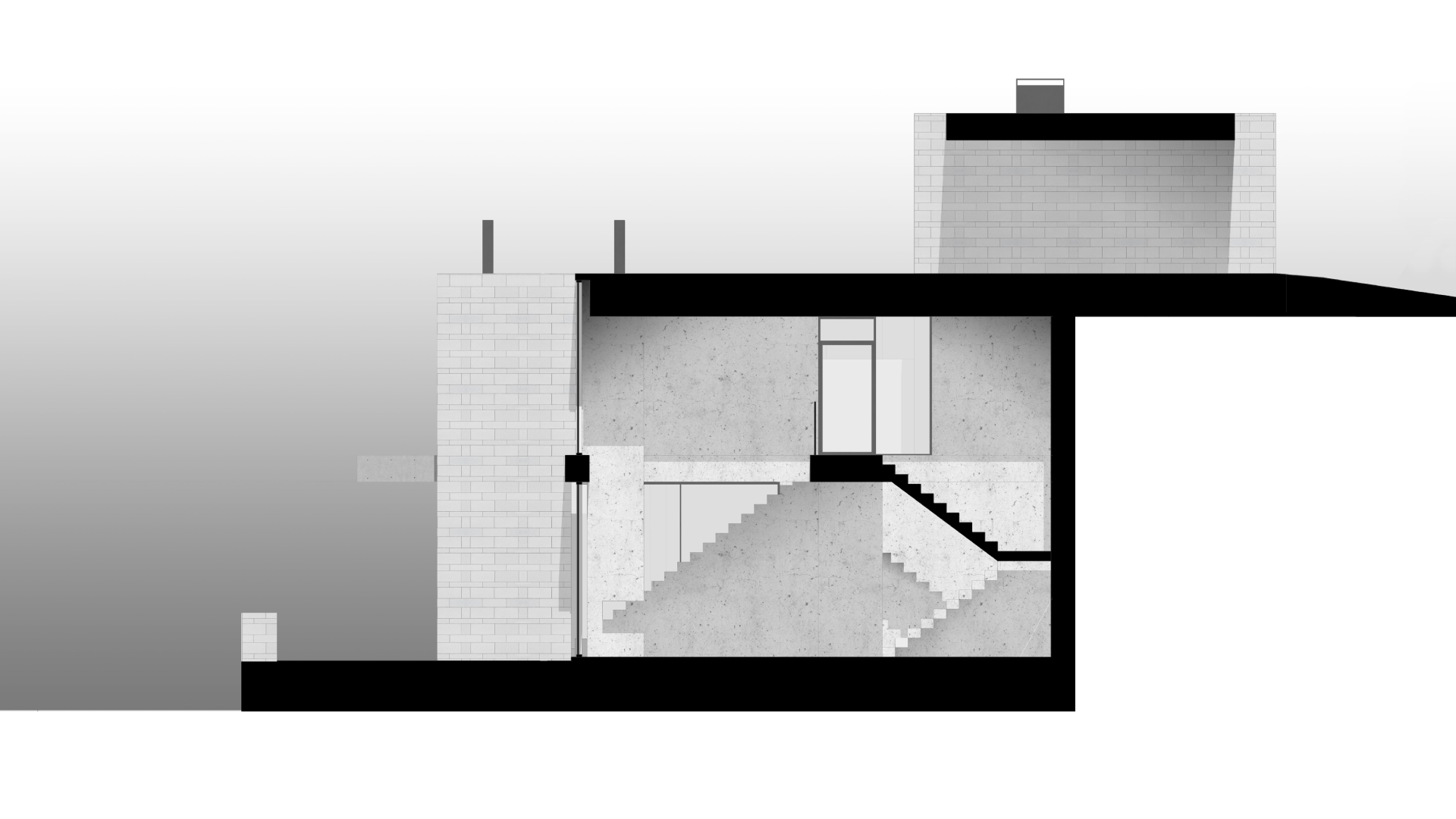 drawing of the house