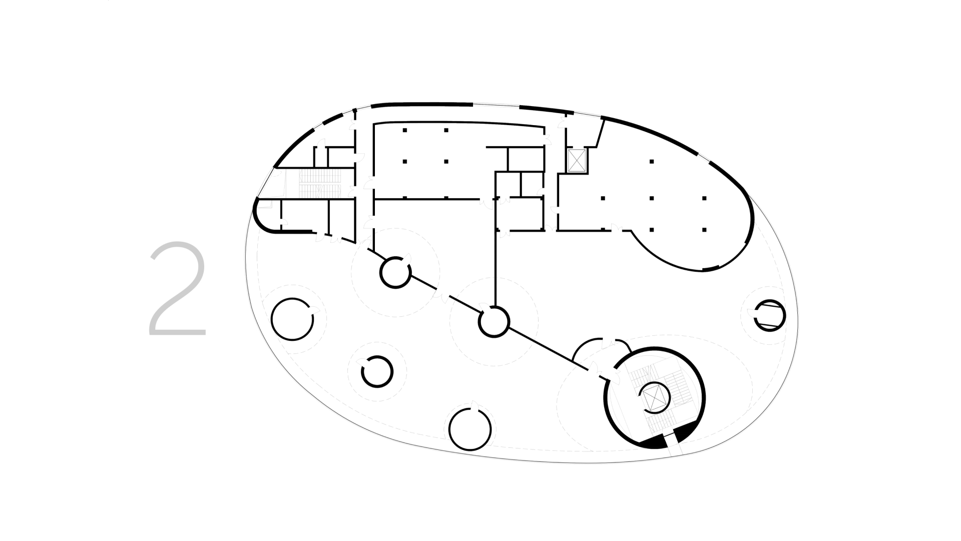 layout of buildings and structures
