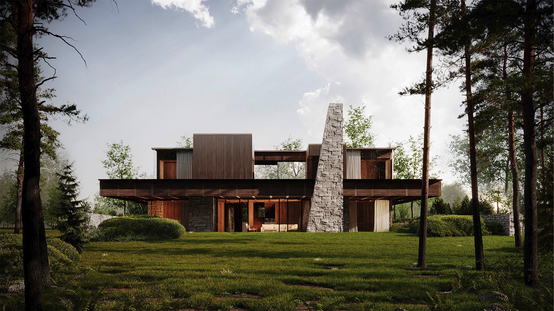 villa in the Moscow region