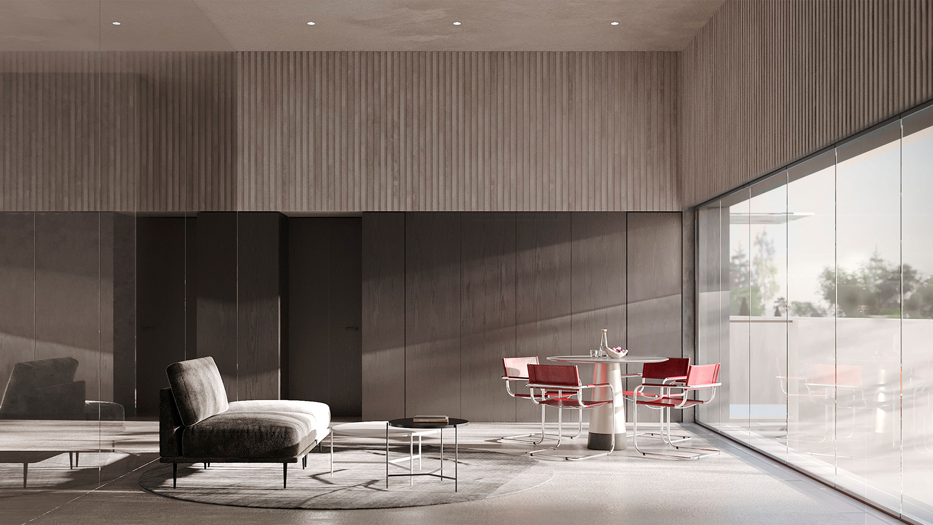 interior of the recreation area