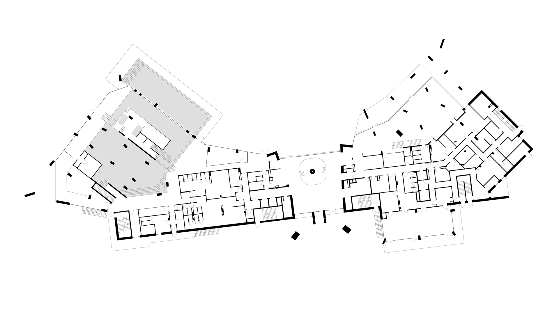 The hotel complex is new