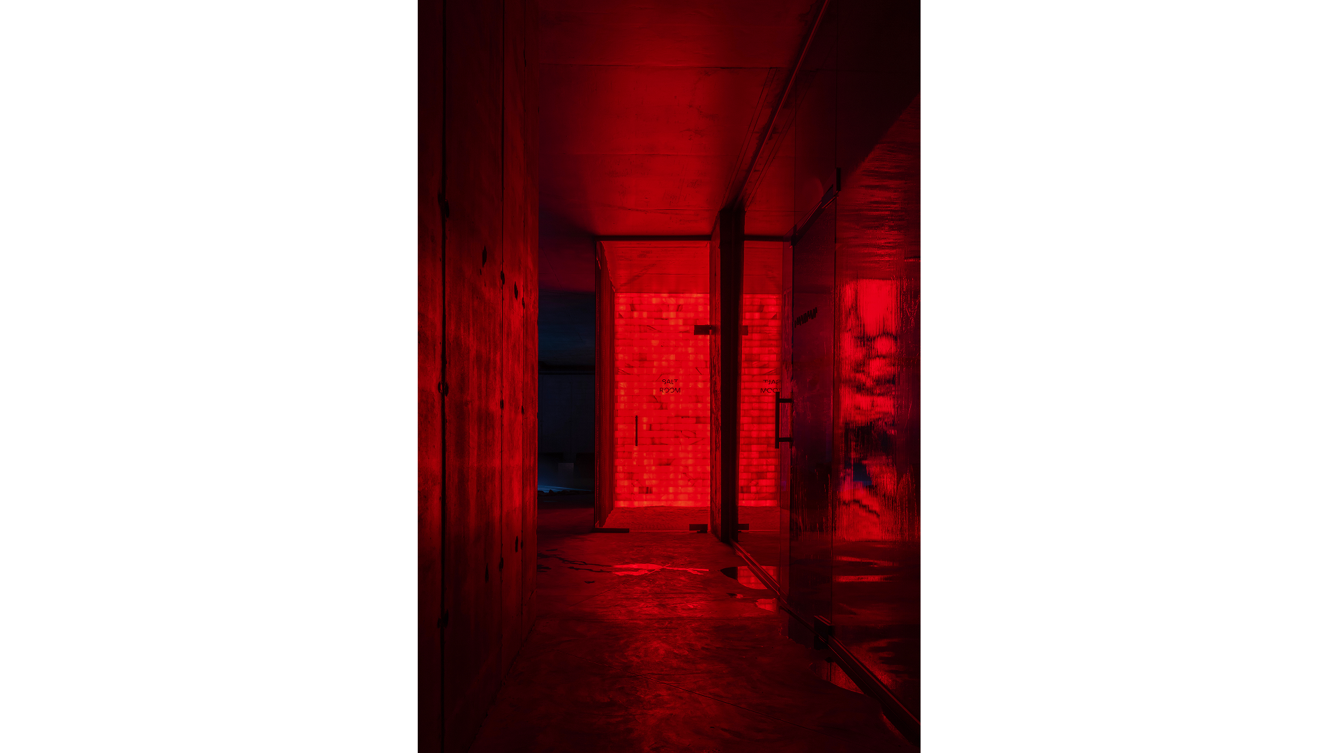 the color of the interior lighting